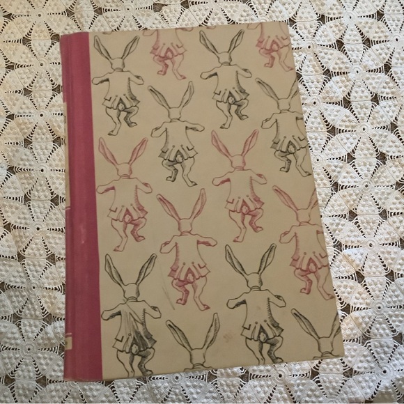 Vintage Hardcover Children’s Alice in Wonderland & Through the Looking Glass - Picture 2 of 4